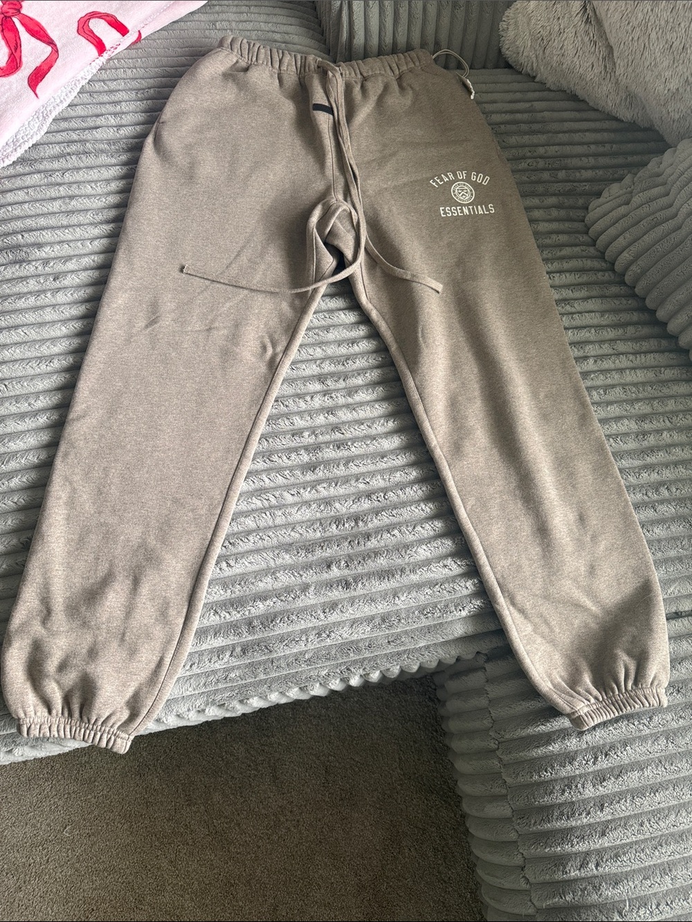 Fear of God Essentials Taupe Sweatpants